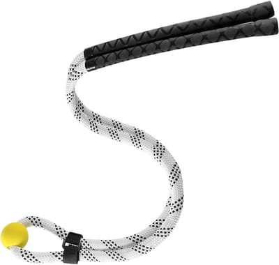 Golf Swing Trainer - Golf Oefen Touw - Golfswing Verbeteren - Elastisch en Verzwaard - 97.5 cm - Zwart