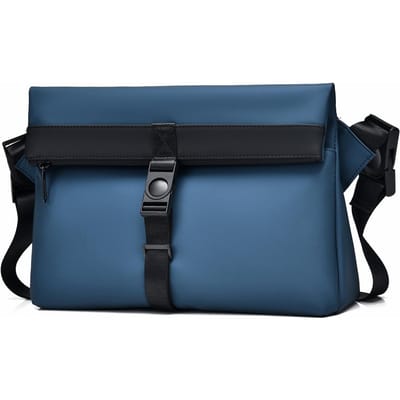 Sac Bandoulière Homme Sac Bandoulière Business Grande Capacité Sac Postier Sac Homme Tendance Sac Homme Léger Imperméable bleu