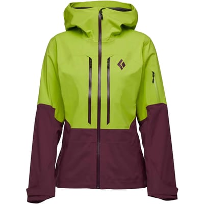 Black Diamond Recon Lt Softshelljack Groen S Vrouw