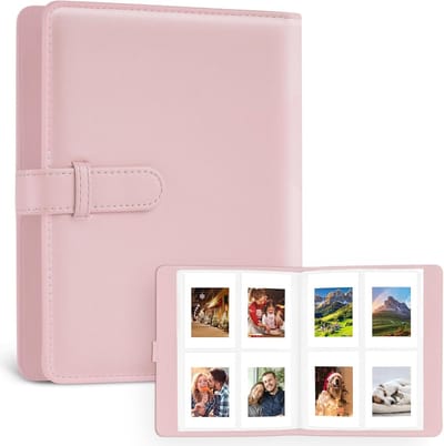 3 Inch Film Foto Album met 128 Compartimenten voor Fujifilm Instax Mini en Polaroid Foto's, Ideaal voor Herinneringen en Creatieve Projecten