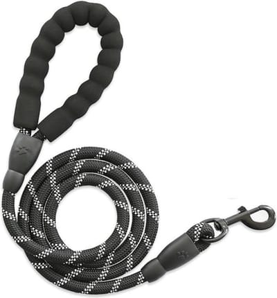Hondenriem - Hondentuig - Leiband - Zwart - 300cm