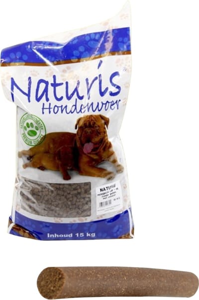 Naturis Geperste Hondenbrokken | High Energy Kip Hondenvoer 15 KG