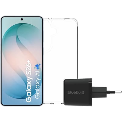 Samsung Galaxy S26 Plus 512GB Lichtblauw 5G + Basis Accessoirepakket