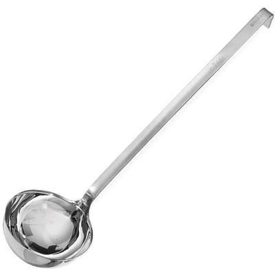 HENDI Soeplepel – non-drip schenkrand – extra zwaar roestvaststaal – 0,75L – vaatwasmachinebestendig