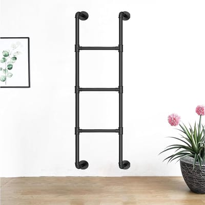 Vlizotrap Metaal - Zolderladder Kelderladder - Veilige Toegang - Aanpasbare Maat - 100 cm Lengte - Zwart