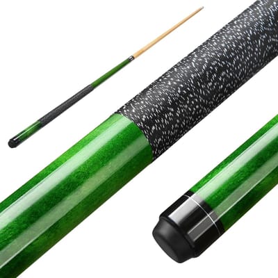 DD® Poolkeu - Biljartkeu - Keu - 1/2 keu Sticks - 78x6x4cm - Groen