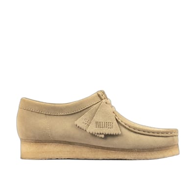 Clarks - WALLABEE - Dames veterschoenen - Kleur: Groen - Maat: 40.5