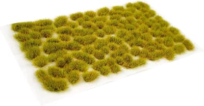 Kunstgras Model - Statische Grasplukjes Gazon - Landschap Bouwen - 5mm Gras Hoogte - 95 Stuks - Groen