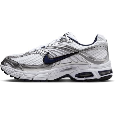 Nike Air Max Moto 2K Wit Marineblauw Metallic Zilver Dames Sneakers Zwart Middernachtblauw HQ2056104 35.5 gray