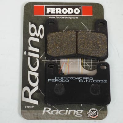 Plaquette de frein Ferodo pour Moto Suzuki 750 Gsx-R 2004 à 2005 B3111/B3121/B3211 / AV Neuf