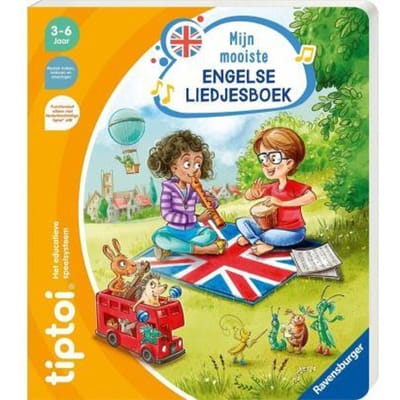 Ravensburger Tiptoi Mijn mooiste Engelse liedjesboek Luisterboeken Leerzame spellen