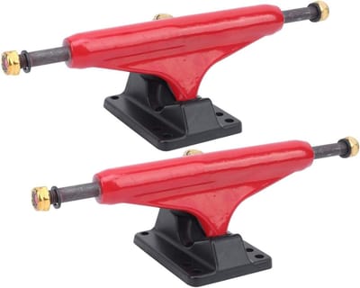 Skateboard Trucks - Stevige Beugels - Outdoor Sport - Aluminium Magnesiumlegering - 20cm Lengte - Rood