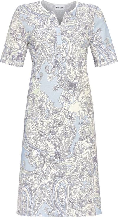 Ringella – Supersoft – Nachtkleed – 4211052 – Powder Blue - 40