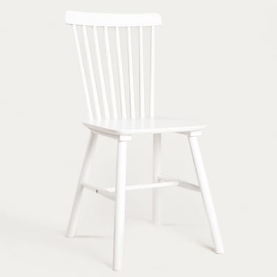 HOMLA Stoel VICI – Wit – 46x52x92 cm