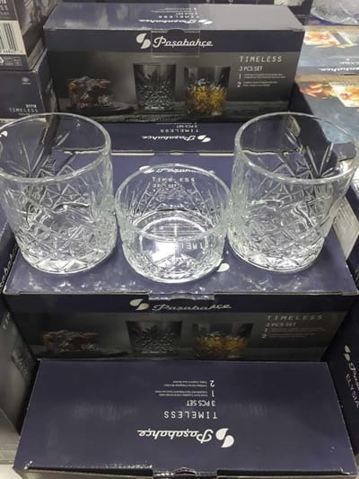 Pasabahce Timeless Whiskey Set - 3-delig - 345 cc
