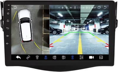 Autoradio bluetooth met camera - Carplay - Voor Toyota RAV4 (2006-2012) - Geschikt voor Apple en Android - Stereo - Navigatie - Navigatiesysteem auto