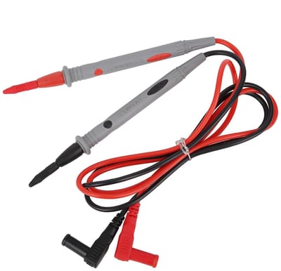Multimeter Meetsnoeren Set - Testkabels Elektricien - Elektrisch Testen - Hoge Spanning Bestendig - 2 Stuks 1000V - Rood Zwart