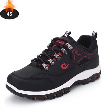 Livano Schoenen Heren - Sneakers - Comfortabel - Wandelschoenen - Casual - Volwassen - Zwart - Maat 45