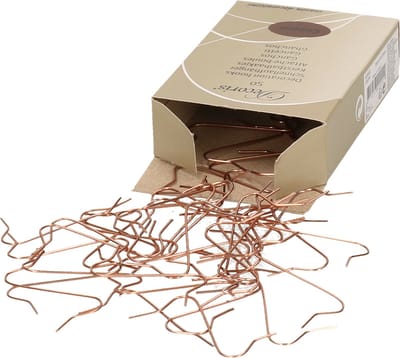 Kerstbalhaakjes koper 50 stuks