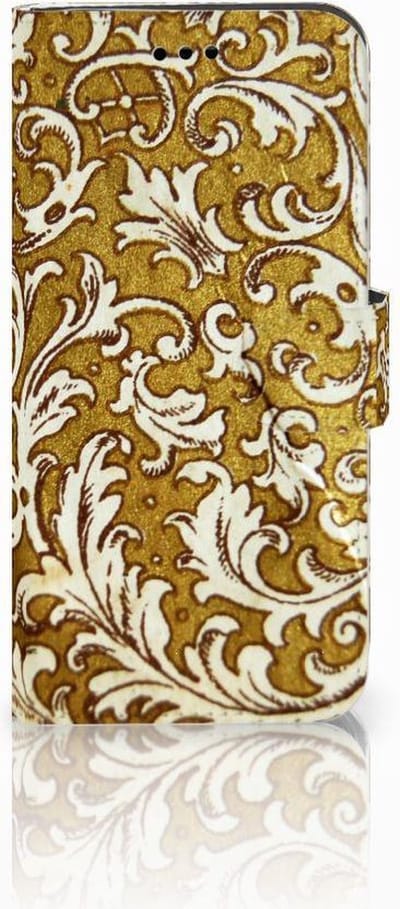 Wallet Case Huawei P10 Lite Barok Goud