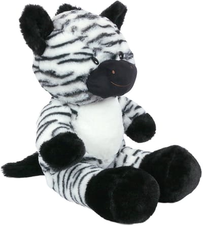 PIA Soft Toys - Pluche Knuffeldier Zebra - 60 cm