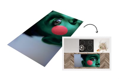 Keukenloper - Loper keuken - Vlag van Bangladesh - 120x60 cm - Keukenloper vinyl