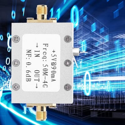 Extreem Lage Ruis LNA Versterker voor 50MHz tot 4GHz HF/VHF/UHF Radio Ontvangst