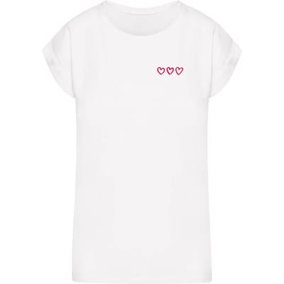 Dames-T-shirt Mister Tee Three In A Row