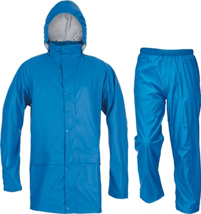 Cerva Siret regenpak royal blue maat XL
