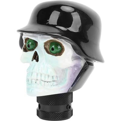 Doodskop Versnellingspookknop 8MM 10MM 12MM Adapters Hars Doodskop Transmissie Versnellingspookknop voor black