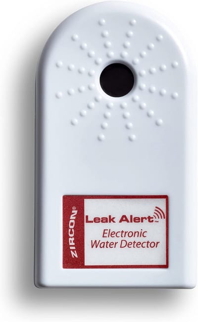Waterlek Alarm - Vochtsensor Detector - Huis Beveiligen - Luid 90dB Geluid - 1 Stuk - Wit