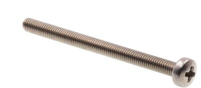 Platte kopschroeven kruiskop RVS M3
