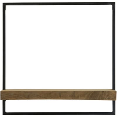 2x Light & Living Wandplank Maddison 50cm - Donkerbruin