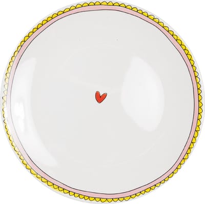 Blond Amsterdam, Even Bijkletsen: Diner Bord 26cm UNI