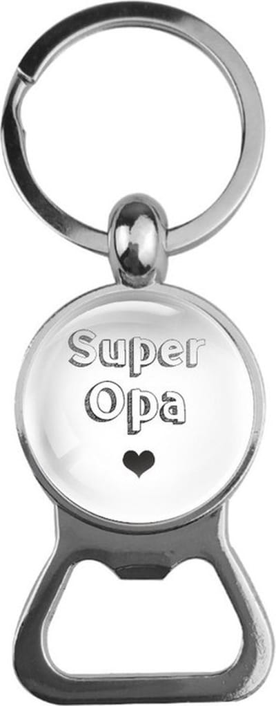 Bieropener Glas - Super Opa
