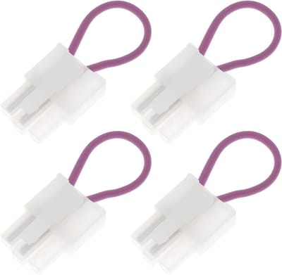 Boiler Timer Connectoren - Waterkoker Onderdelen - Ketel Reparatie - Duurzame Constructie - 4 stuks - Wit