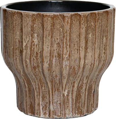 Pot vigo d35h32cm bruin