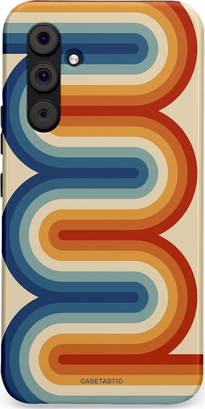 Casetastic Hoesje Geschikt voor Samsung A54 (5G) - Stijlvolle Beschermende Duo-layer Case - Vintage Boog