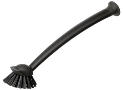 Afwasborstel Zwart 29 cm - Geschikt voor Gootstenen en Tegels