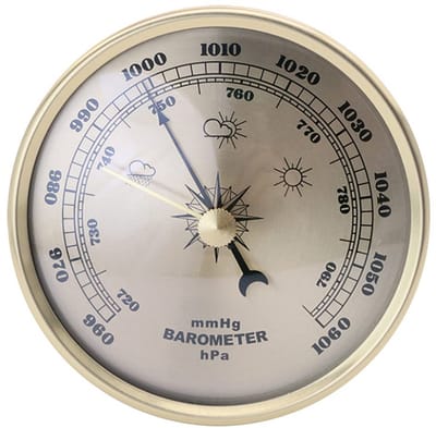Analoog Weerstation voor Binnen en Buiten met Barometer, Thermometer en Hygrometer