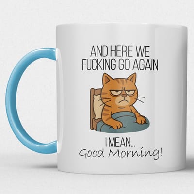 Mok - And Here We Fucking Go Again - I Mean Good Moring - zeegroen
