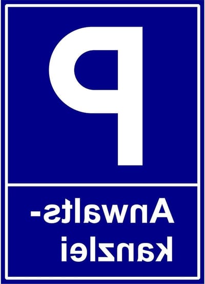 Parkeerplaatsbord - Waarschuwingsbord - Veiligheid markeren - Aluminium Dibond - 21x15 cm - Wit