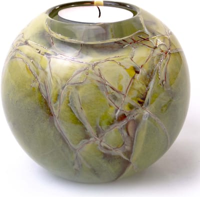 Loranto - Mini urn waxinelichthouder Linea - Kleine Urnen van Glas
