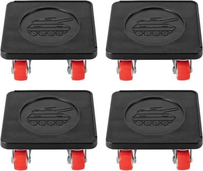 Meubeltransport Set - Verhuis Hulp - Zware Objecten Verplaatsen - 360 Graden Draaibaar - 400 kg Capaciteit
