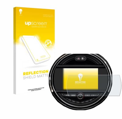 upscreen - Screenprotector voor Mini Clubman 2018 - 2020 - Folie Beschermfolie anti glare matte