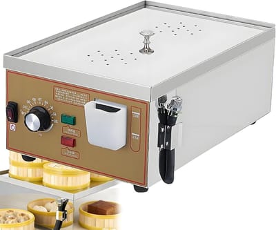 Elektrische Stoomkoker - Commerciële Stoomoven - Professioneel Koken - Groot Kookoppervlak - 45x29x18CM