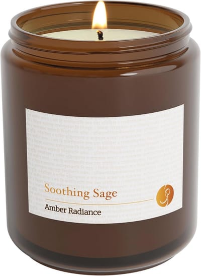 Soothing Geurkaars met Vanille | Aromatische Soy Wax Kandelaar voor Ontspanning
