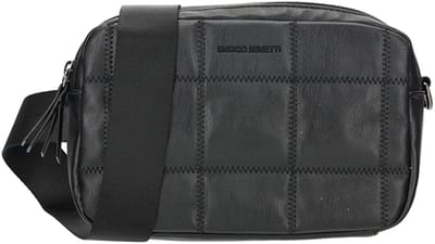 Enrico Benetti Quinn Schoudertas Dames - Crossbodytas - 2 Vakken - Compact Model - Zwart