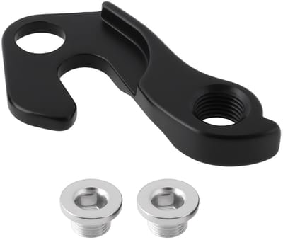 Dailygoods- Derailleur Hanger Aluminiumlegering - Compatibel met Stevens/Bianchi - Lengte 61,5 mm - Fietsversnellingshaak - Schokbestendig - Bevestiging transmissiesysteem - Versnellingshaak