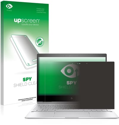 upscreen - privacy screenprotector voor HP Spectre x360 13-ae0xx - Folie Beschermfolie Blauwlichtfilter